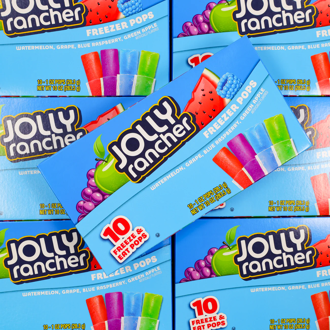 Jolly Rancher Freezer Pops 10 Pack