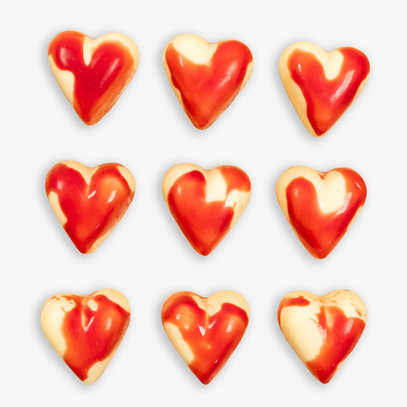 Raspberry Heart (Single Chocolate)