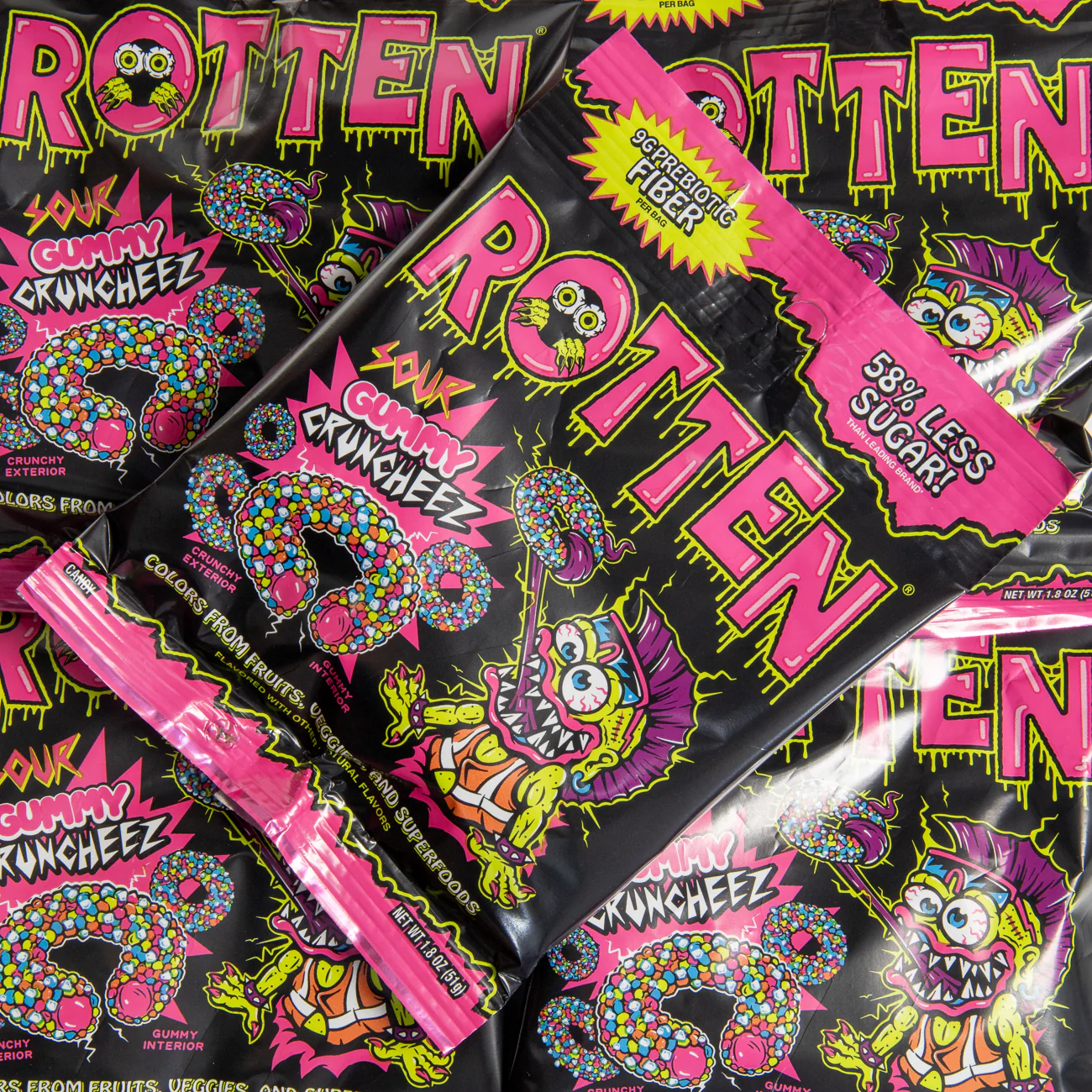 Rotten Gummy Cruncheez 51g - Image 3