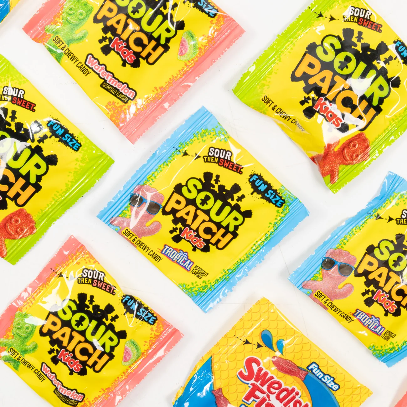 Sour Patch Kids & Swedish Fish Fun Size Variety Pack