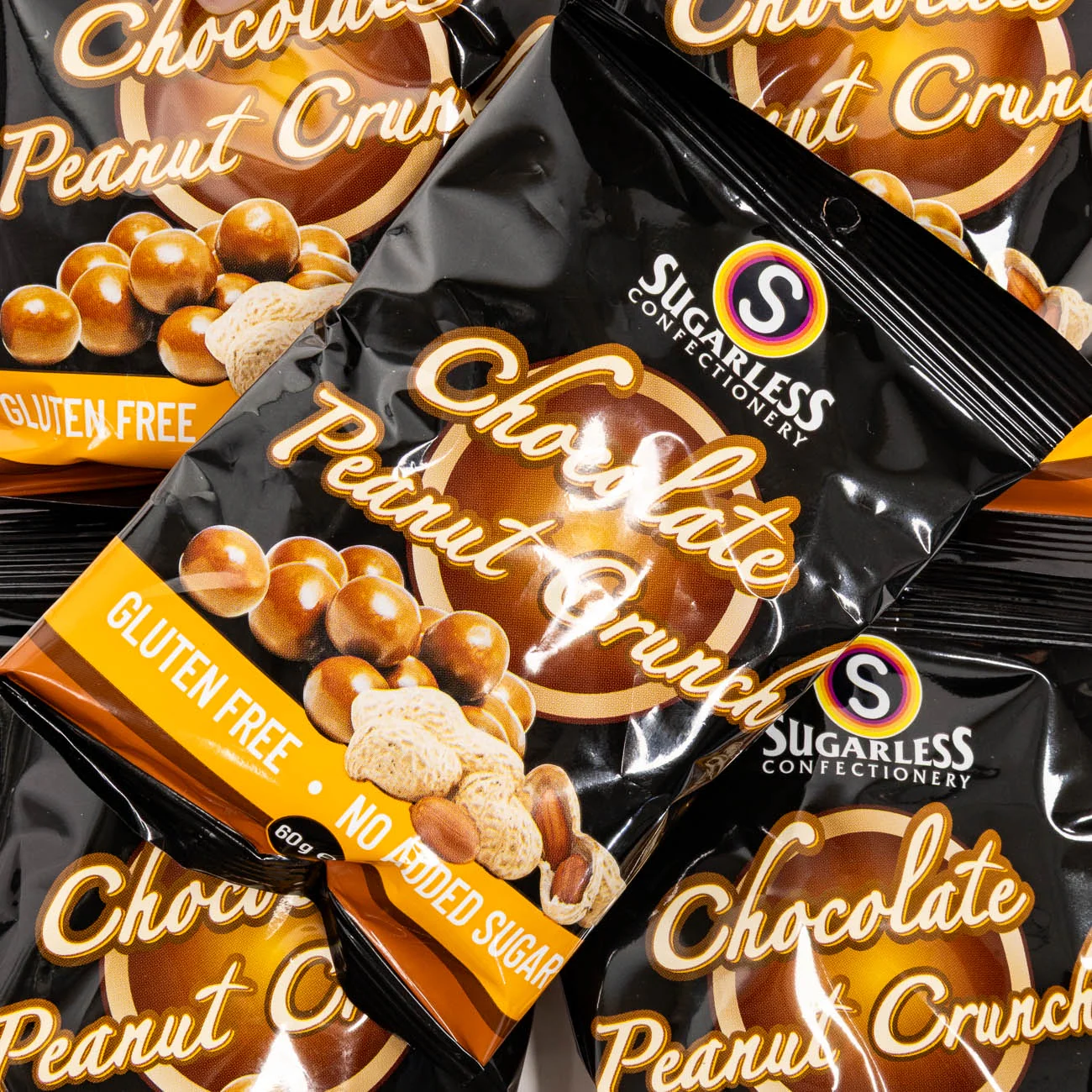 Sugarless Chocolate Peanut Crunch