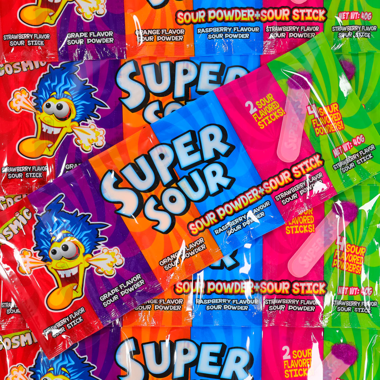 Super Sour Stick 'n' Powder