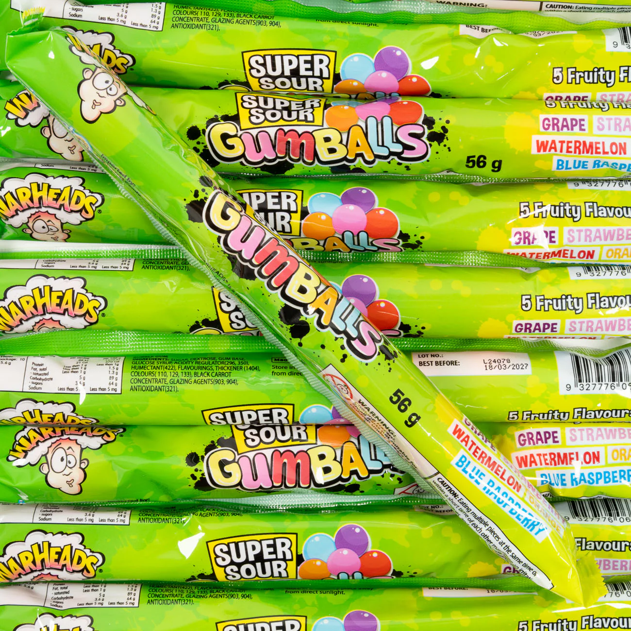 Warheads Super Sour Gumballs - Image 2