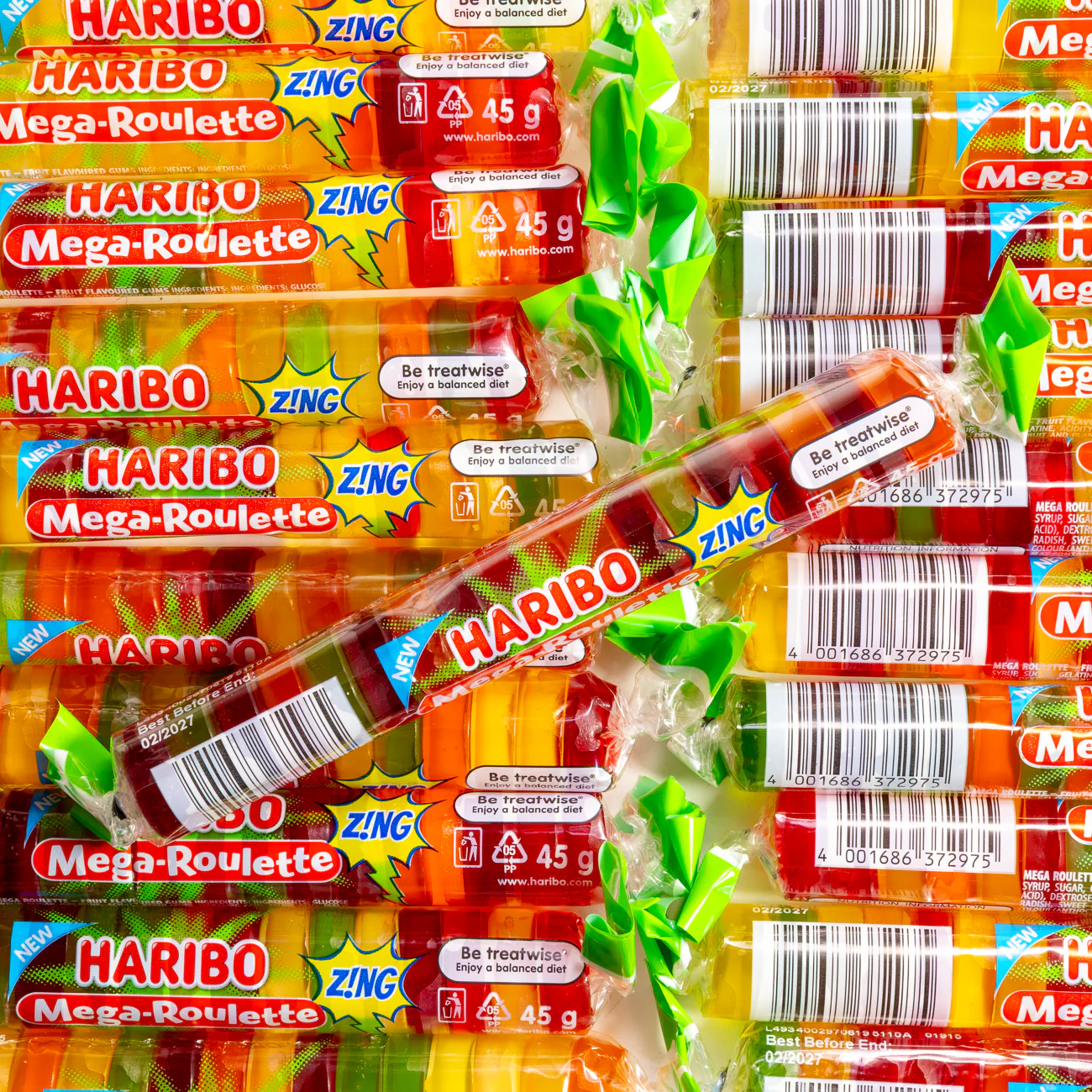 Wine Gum Roll Mega Roulette 45g - Image 2